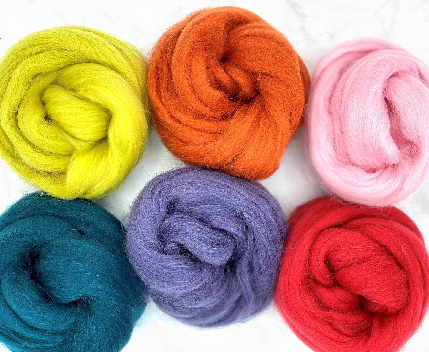 The Flower Fields Collection Shetland Wool Fiber
