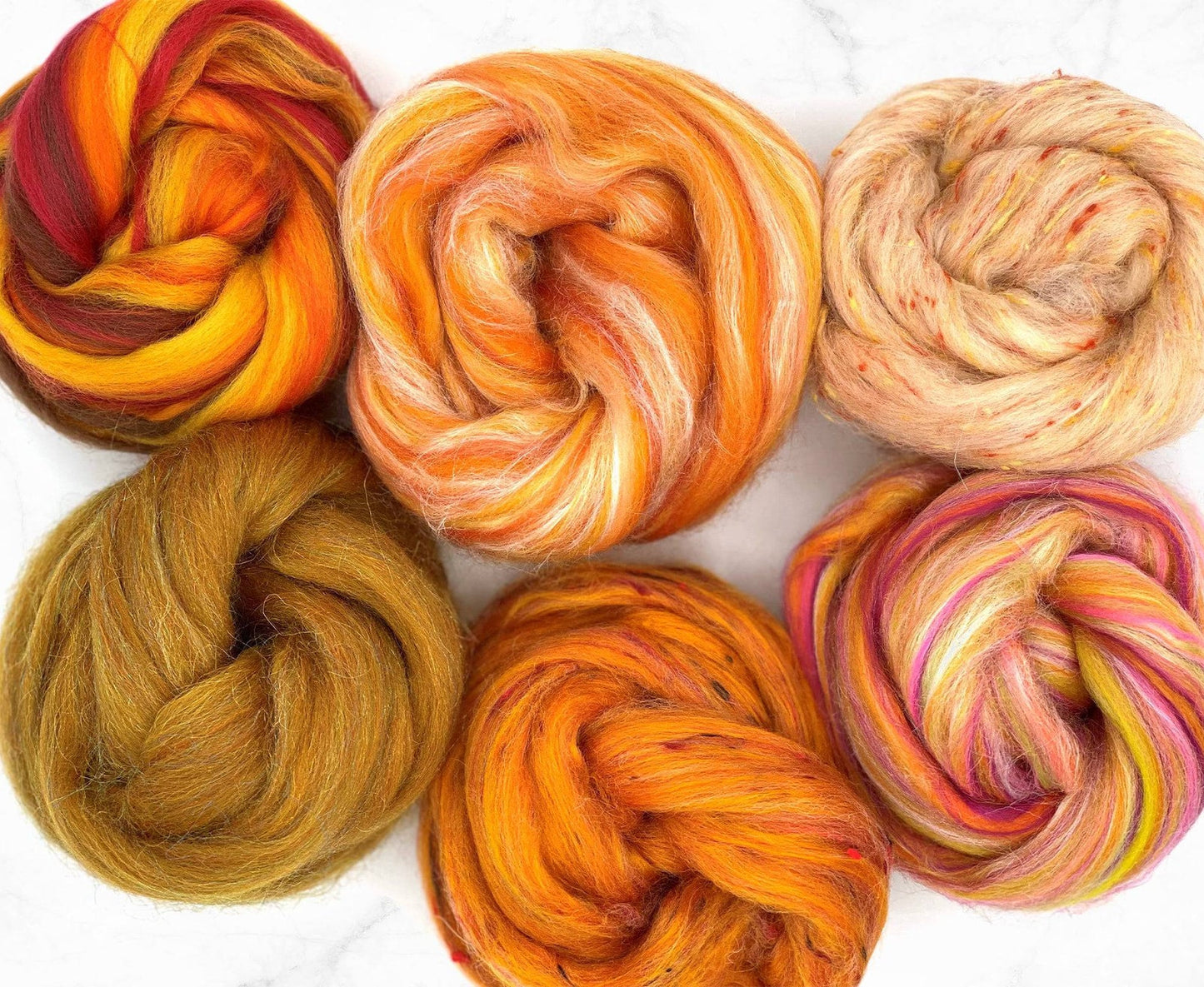 The Orange Glow Collection Wool