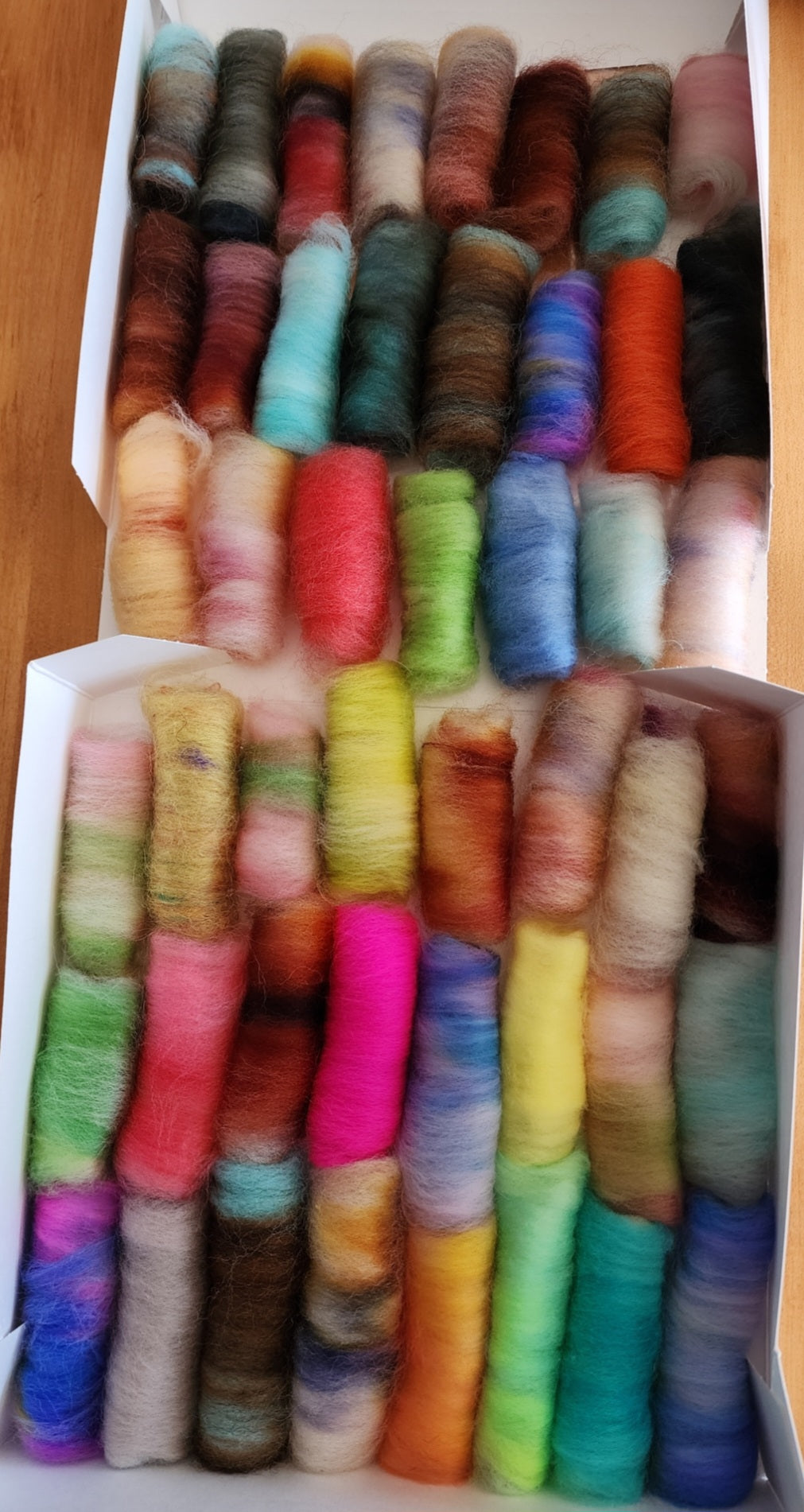 Fauxlags for Spinning Felting or Crafting